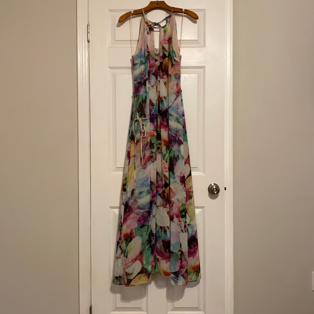 Chiffon maxi dress